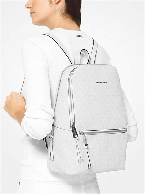 michael michael kors toby medium logo backpack